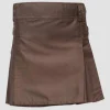 Chocolate Brown Women Utility kilt