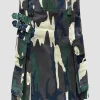 Custoam Made New Woodland Camo Kilt For Men