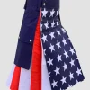 Custom Handmade American Flag Kilt