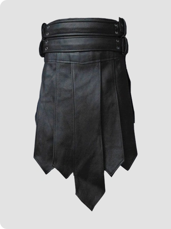 Custom Handmade Roman Gladiator Leather kilt