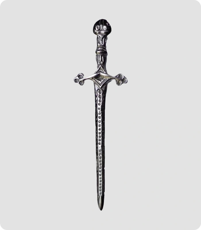 Custom Handmade Scottish Sword Kilt Pin
