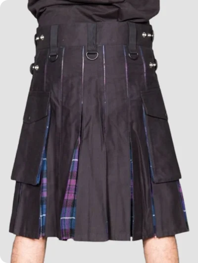 Custom Made Active Men's Slim Fit Hybrid Kilt Back