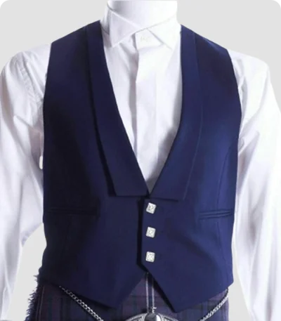 Custom Made Blue Prince Charlie Jacket with Vest