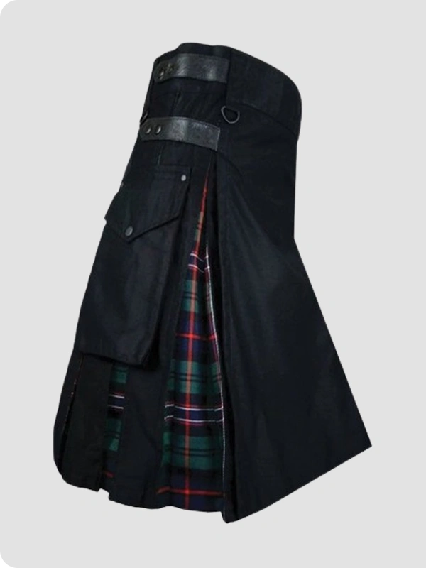 Custom Made Cargo Hybrid Tartan Combo Kilt