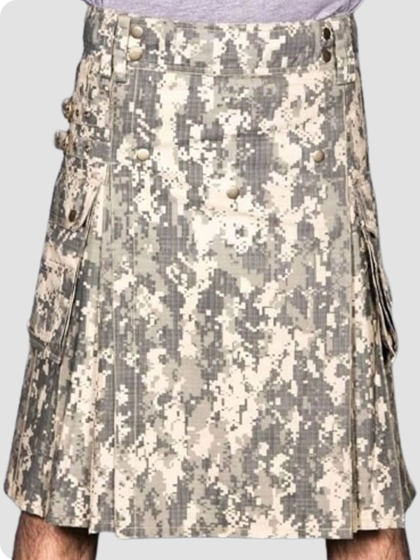 Custom Made Cheviot Tactical Kilt