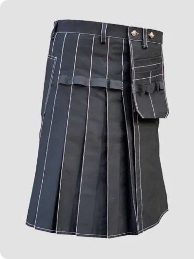 Custom Made Craftman Workout Cargo Kilt Side