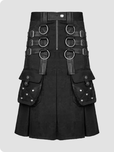 Custom Made Deluxe Gothic Utility Kilt