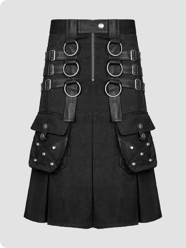 Custom Made Deluxe Gothic Utility Kilt