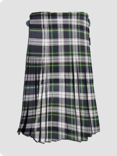Custom Made Dress Gordon Tartan Kilt Back