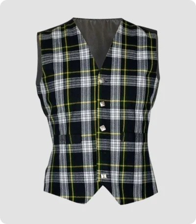 Custom Made Dress Gordon Tartan Waistcoat