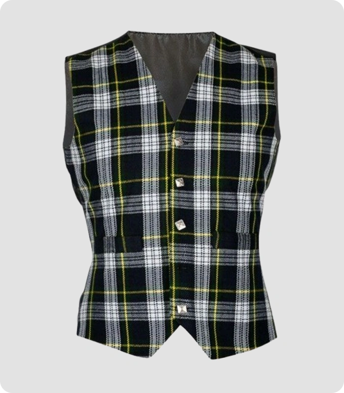 Custom Made Dress Gordon Tartan Waistcoat