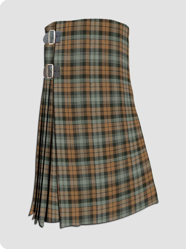 Custom Made High Quality Blackwatch Weathered Tartan Kilt