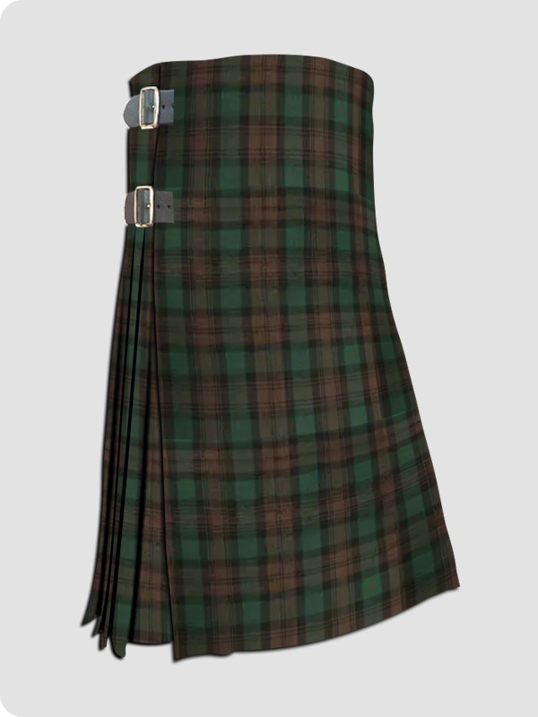 Custom Made High Quality Brown Watch Tartan Kilt