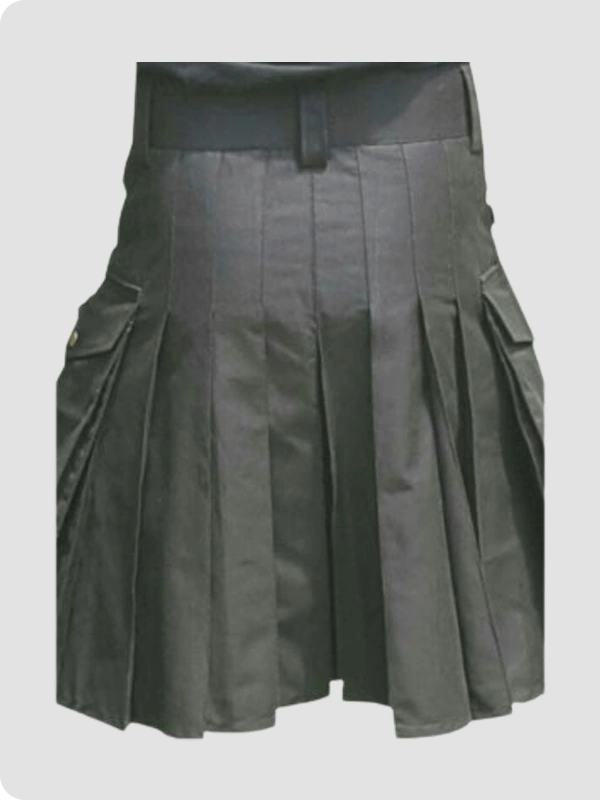 Custom Made High Quality Scottish Firefighter Kilt Back