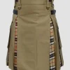 Custom Made Indigo Hybrid Utility Kilt