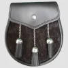 Custom Made Leather Sealskin Sporran