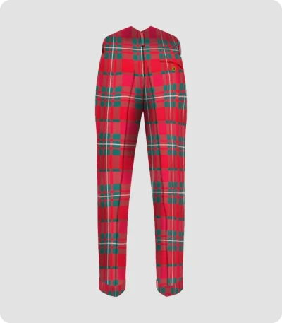 Custom Made Macgregor Tartan Trouser Back