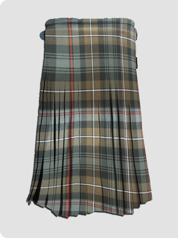 Custom Made Mackenzie Weathered Tartan Kilt Back