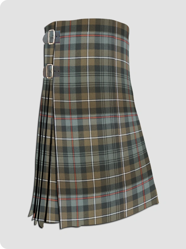 Custom Made Mackenzie Weathered Tartan Kilt