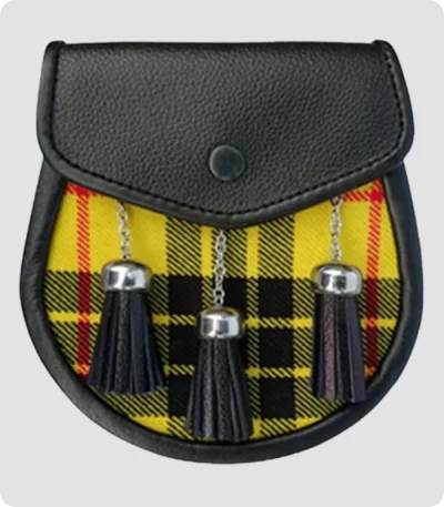 Custom Made Macleod Tartan Kilt Sporran