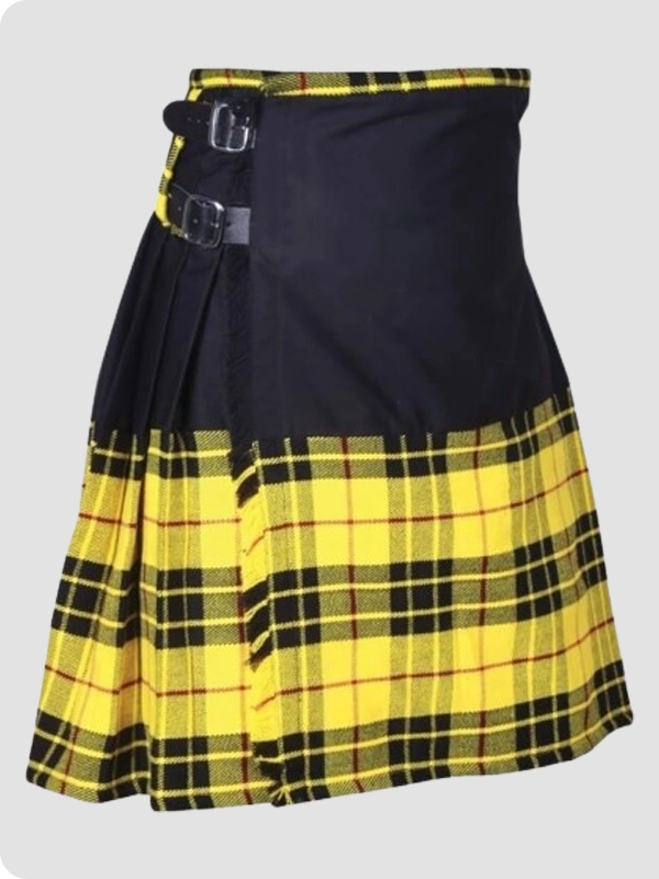 Custom Made Macleod of Lewis Hybrid Kilt Side