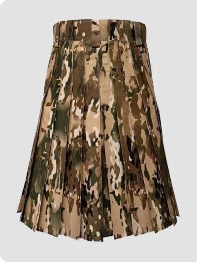 Custom Made Multicam Tactical Kilt Back