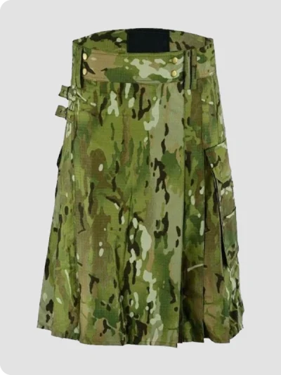 Custom Made Multicam Tactical Utility Kilt For Men's