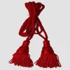 Custom Made Red Silk Bagpipe Cord