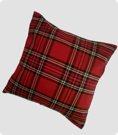 Custom Made Royal Stewart Tartan Cushion Cover