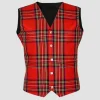 Custom Made Royal Stewart Tartan waistcoat