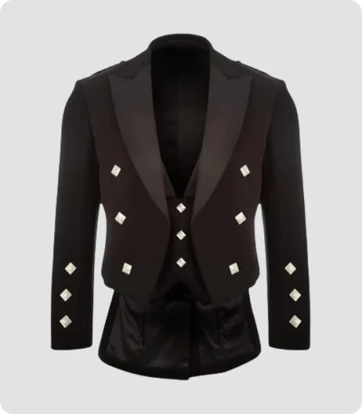 Custom Made Scottish Prince Charlie Jacket