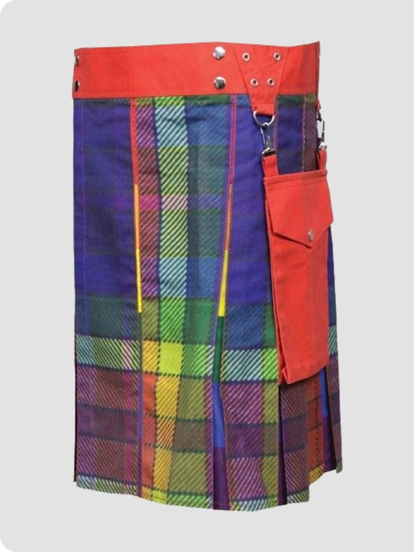 Custom Made Sport Utility Convas Kilt Back