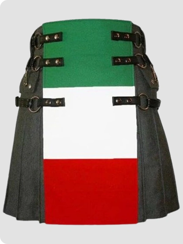 Custom Made Traditional Italian Flag Kilt