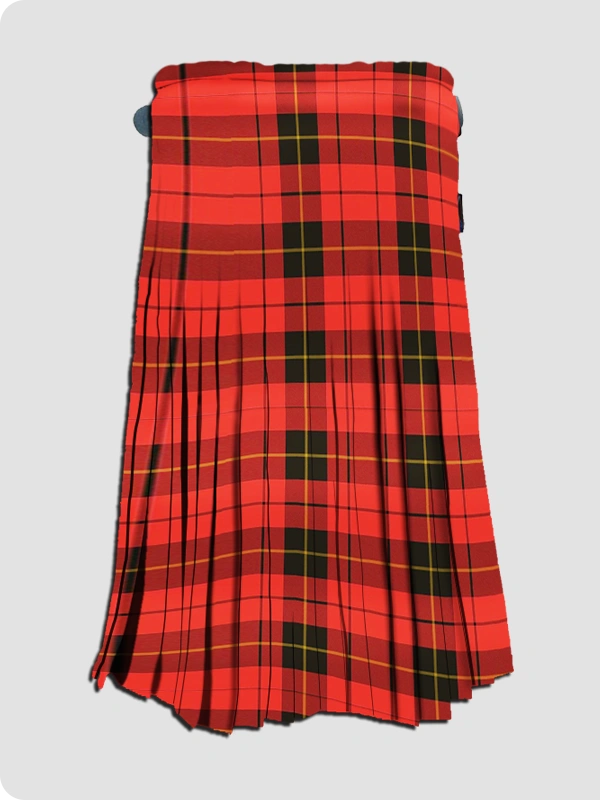 Custom Made Wallace Tartan Kilt Back