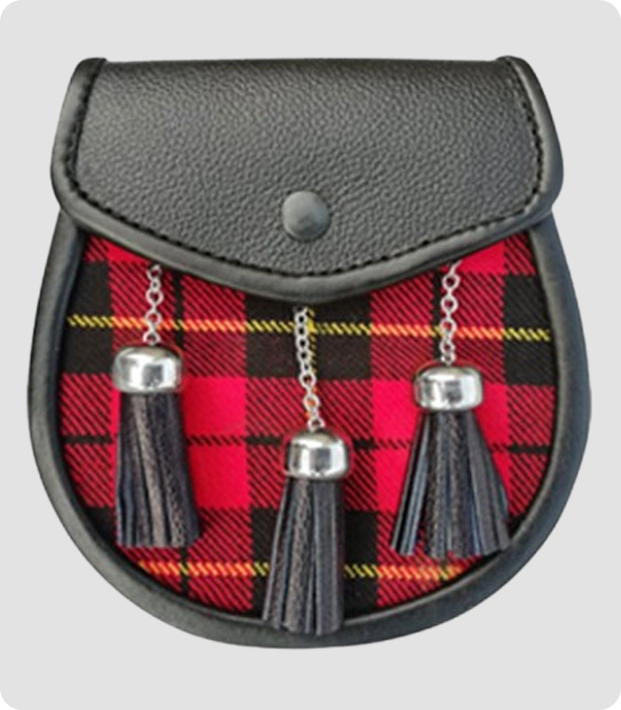 Custom Made Wallace Tartan Kilt Sporran