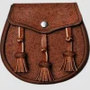 Dark Brown Leather Sporran