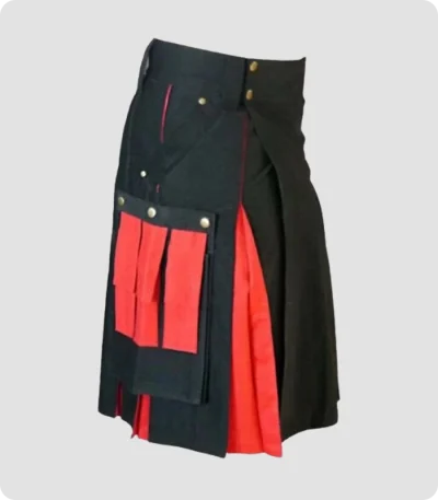 Deluxe Hybrid Kilt For Womens Side