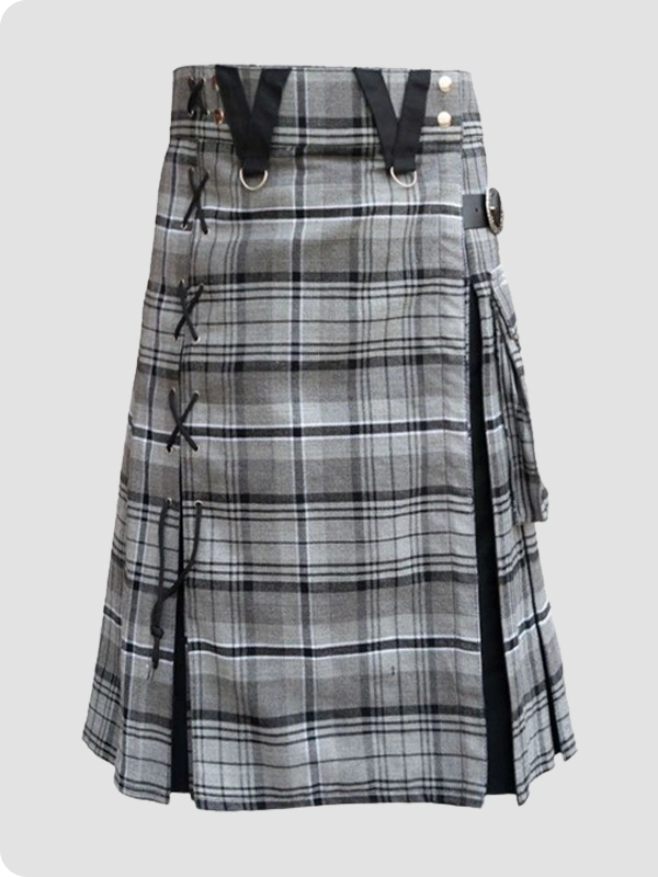 Grey Hamilton Modern Hybrid Kilt