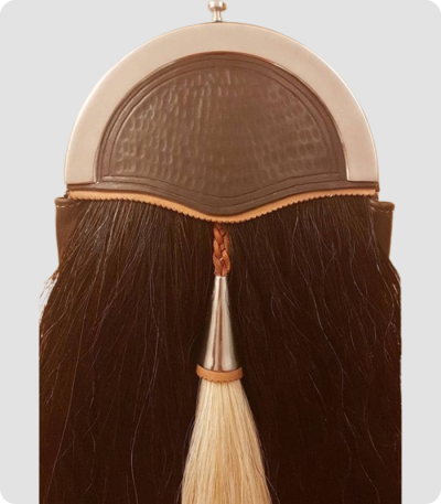 Hand Stitched Horsehair Sporran