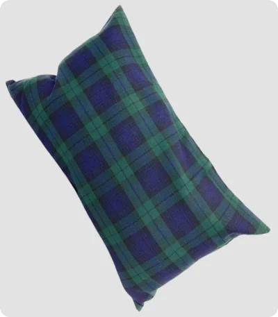 Handmade Black Watch Tartan Cushion Cover