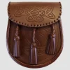Handmade Brown Leather Sporran