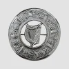 Handmade Irish Harp Kilt Brooch