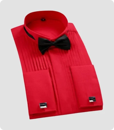 Handmade Red Dress Shirt