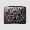 Handmade Rhombus Kilt Belt Buckle