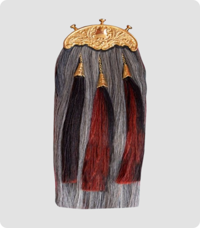 Handmade Royal Dragon Guard Horsehair Sporran