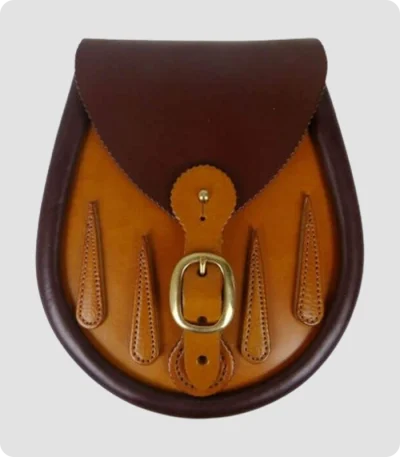 Handmade Scottish Leather kilt Sporran