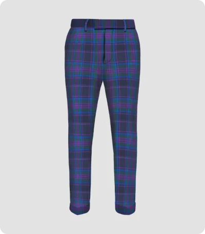 Handmade Spirit Of Scotland Tartan Trouser