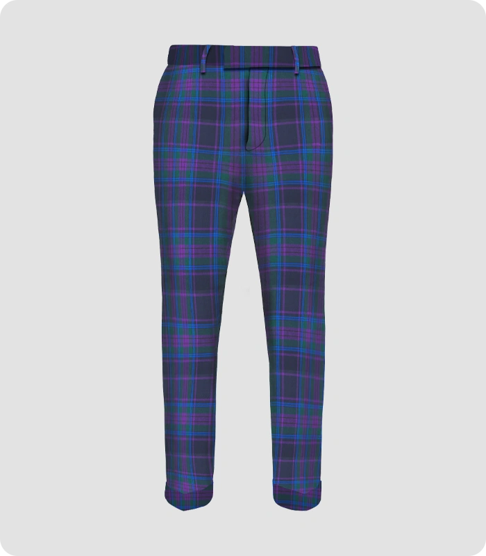Handmade Spirit Of Scotland Tartan Trouser