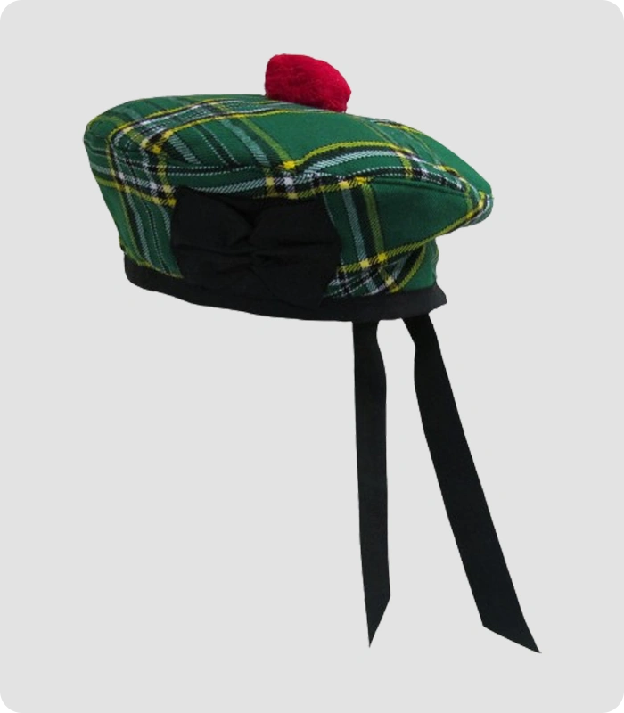 High Quality Green Balmoral Hat