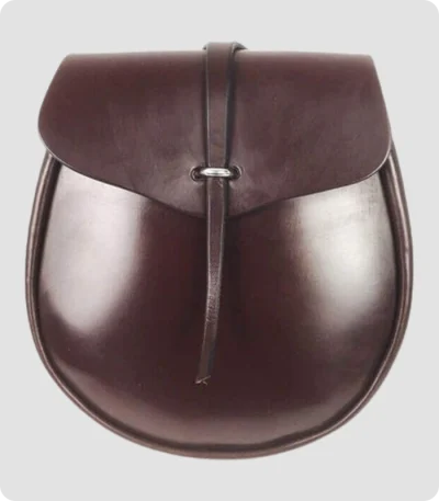 Kelso Brown Leather Sporran